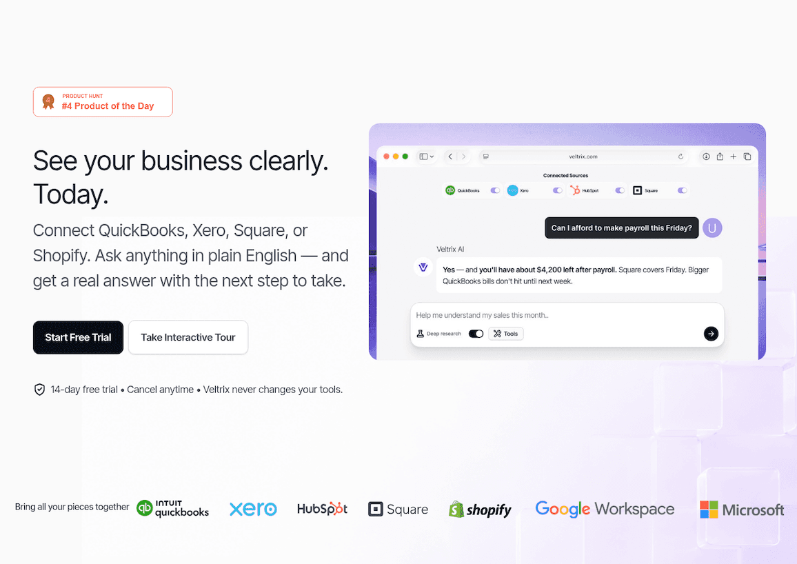 Veltrix AI Hero