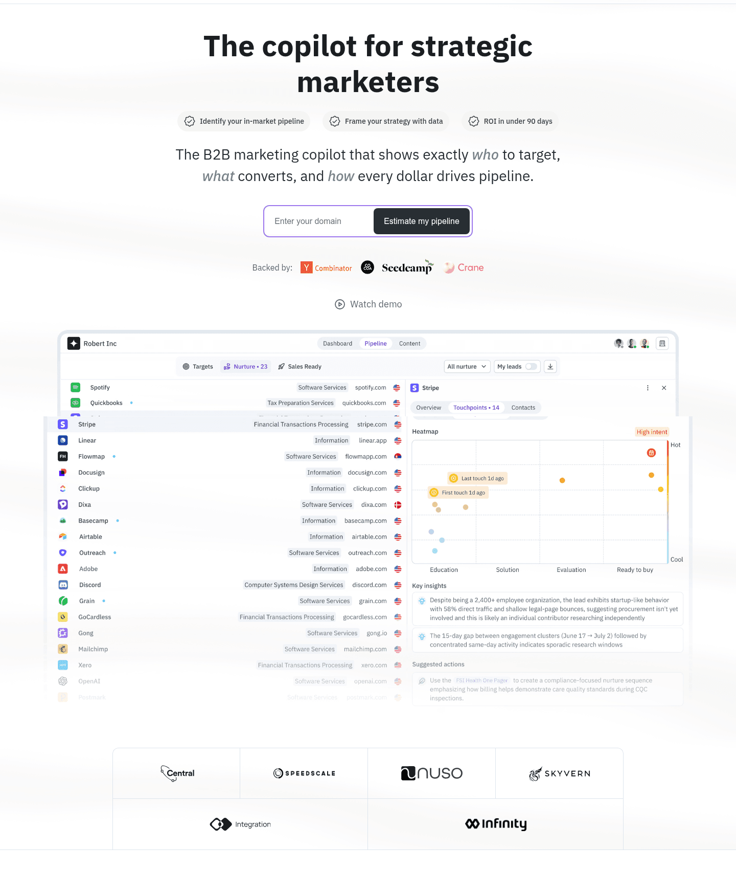 Openline Hero section
