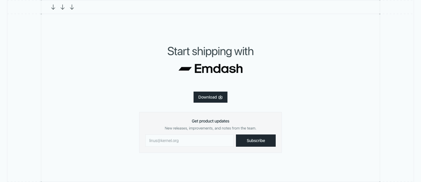 Emdash Cta