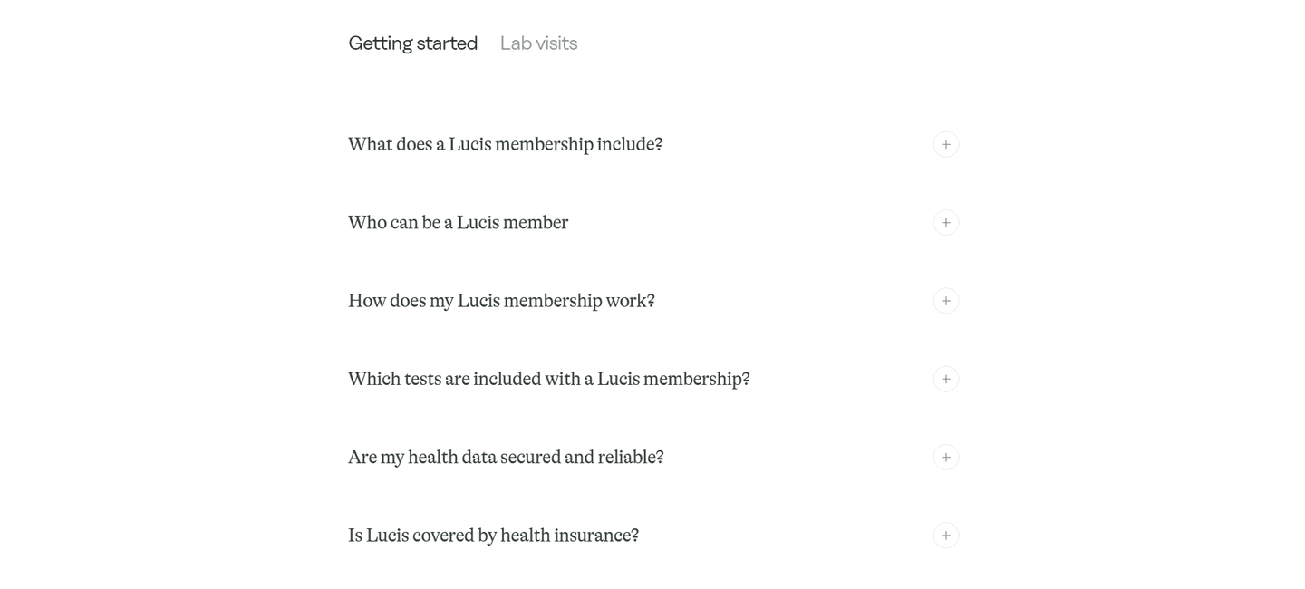 Lucis Faq