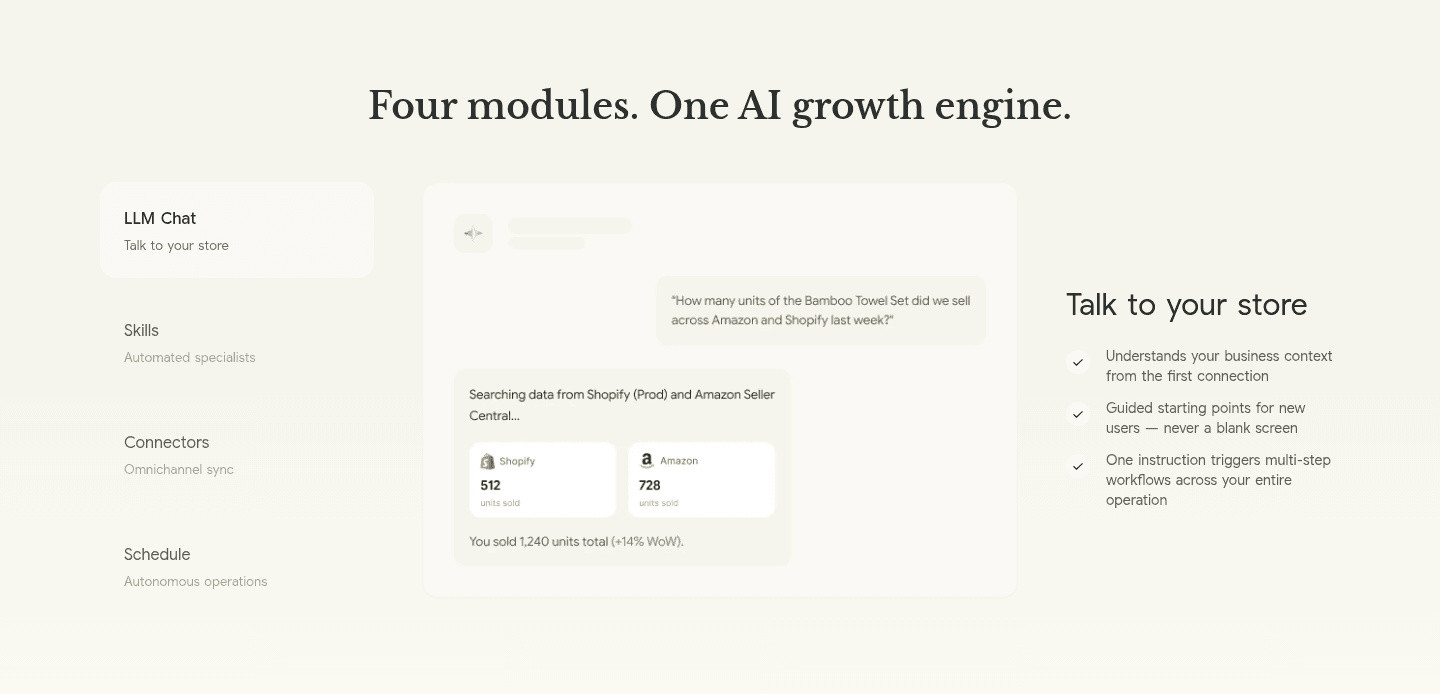 StoreClaw Features