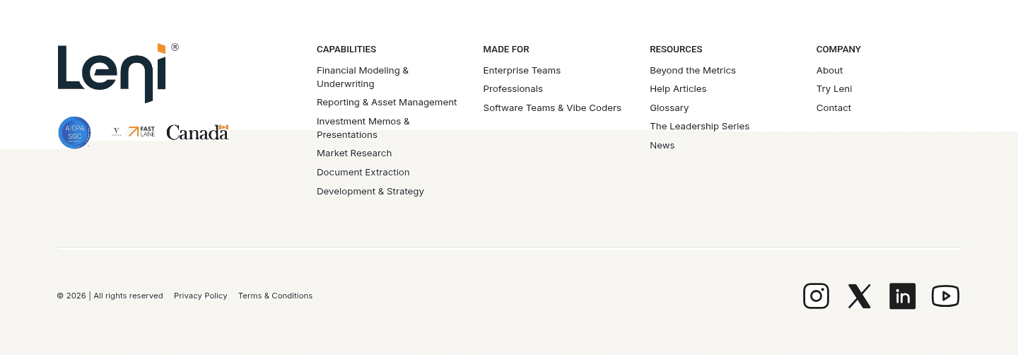 Leni Footer