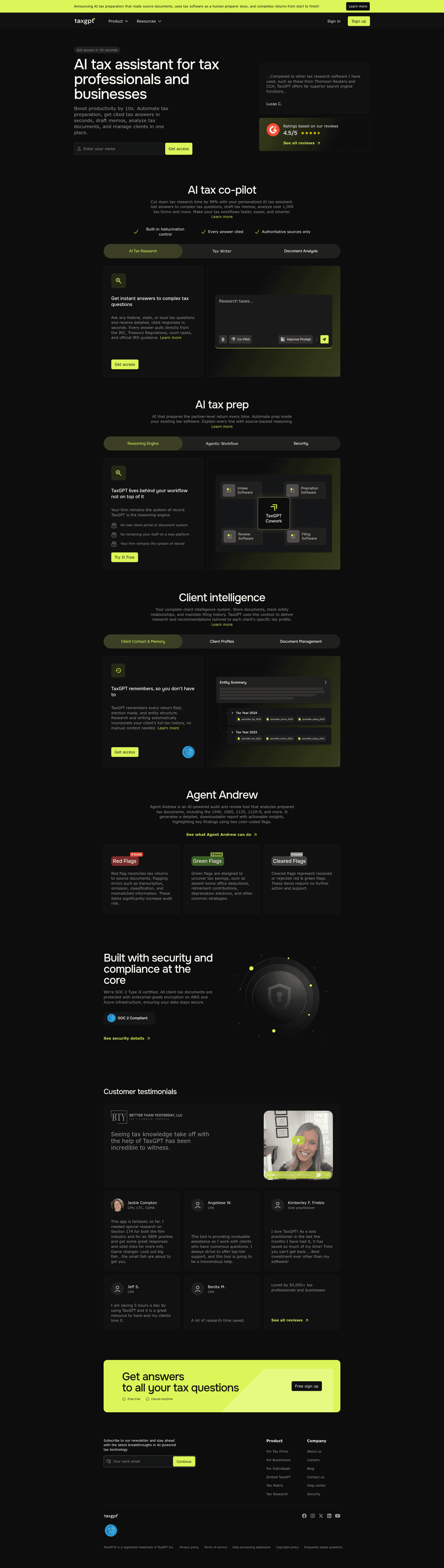 Best Accounting Website Examples
