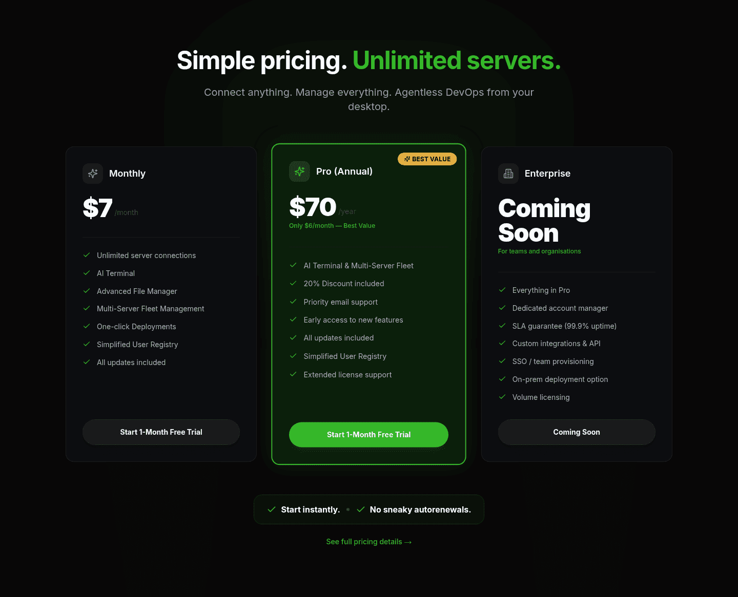 CtrlOps Pricing