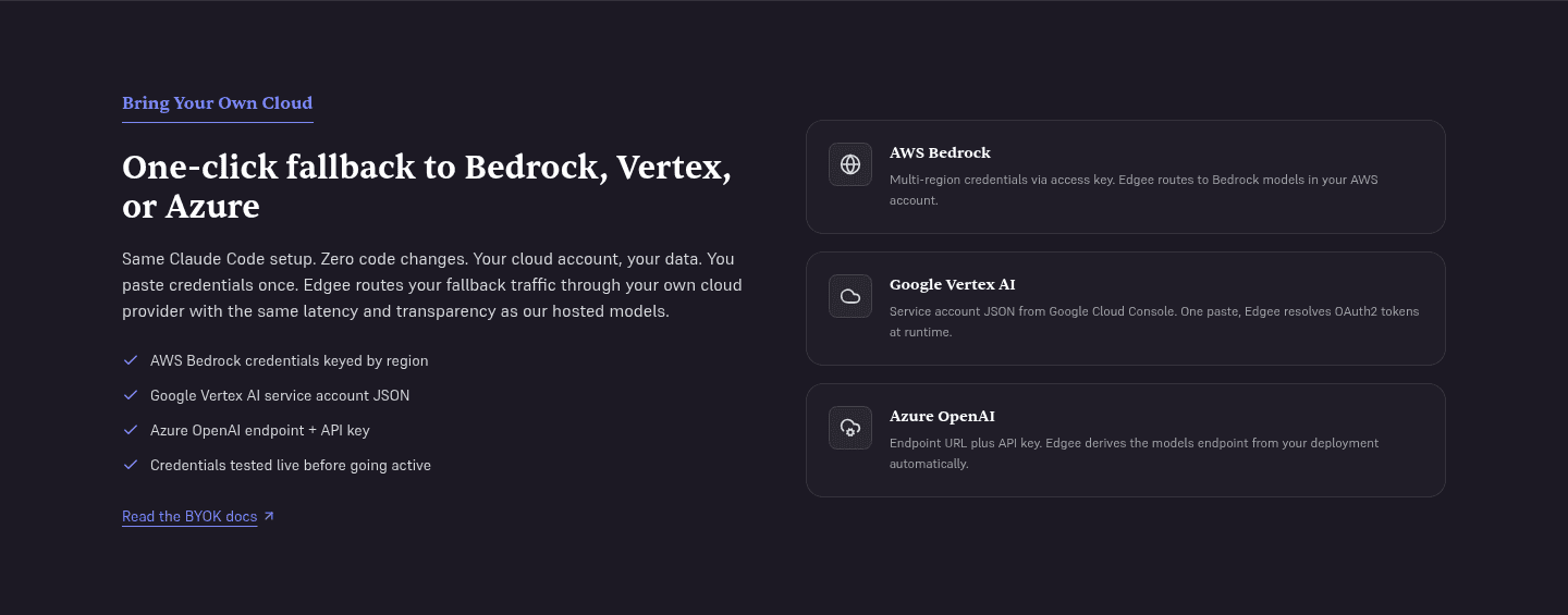 Edgee Fallback Models Value Proposition