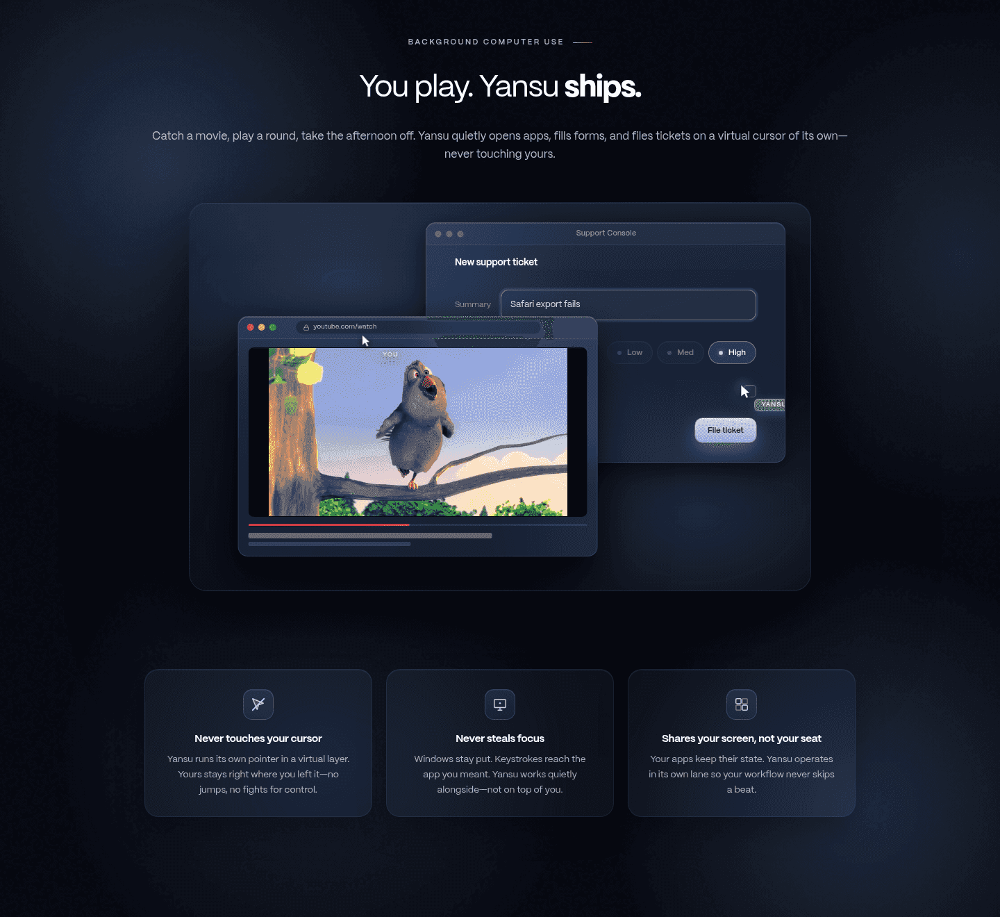 Yansu Value Proposition